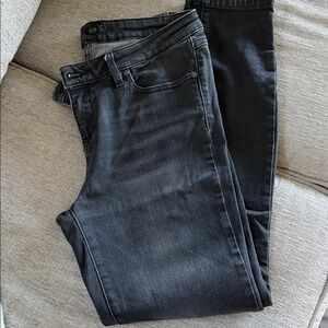 Prana Skinny Jeans Medium Black Wash Sz 30